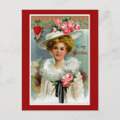 私のビクトリアンなバレンタインに シーズンポストカード (正面)