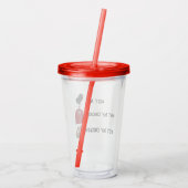 私のビジネスタンブラーのどれも アクリルタンブラー (裏面)