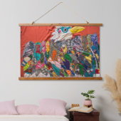 私のビジョンを 吊り下げ型タペストリー (寝室)