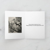 私のビッグブラザーカードへのハッピーバースデー カード (内部)