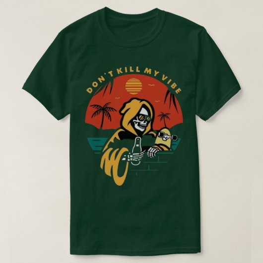 私のビデオを殺さない Tシャツ (デザイン正面)