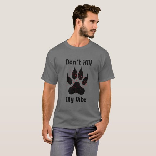 私のビデオ血爪ハロウィーンを殺さない Tシャツ (正面フル)