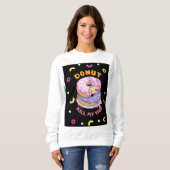 私のビベドーナツを殺さないで スウェットシャツ (正面フル)