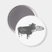 '私のビーガン マグネット (正面/裏面)