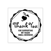 私のビーガンSmall Businessをサポートしてくれてありがとう。 ラバースタンプ (インプリント)