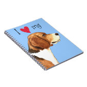 私のビーグルが大好き ノートブック (右側)