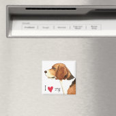 私のビーグルが大好き マグネット (インサイチュ (食洗機))