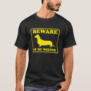私のビーグルに気をつけろ Tシャツ