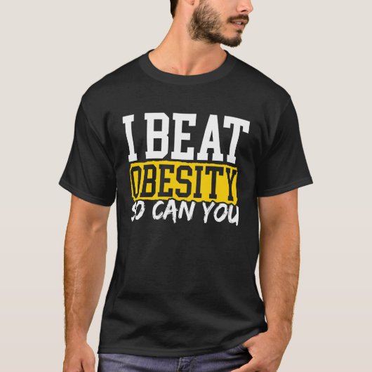 私のビート肥満だから肥満の戦士の肥満Ch Tシャツ (正面)