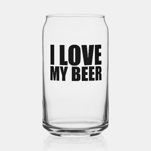 私のビールが大好き ガラス缶 (裏面)