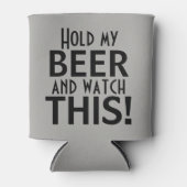 私のビールを持って、これを見る |おもしろい | 缶クーラー (正面)