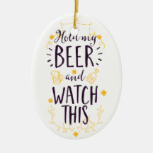 私のビールを持って、これを見る