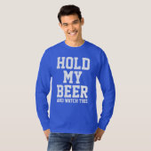私のビールを持って、これを見る Tシャツ (正面フル)