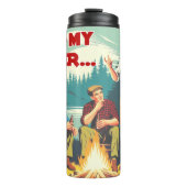 私のビールキャンプを開催 タンブラー (正面)