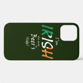私のビール側はアイリッシュ wt アイルランドの国旗 iphcnt Case-Mate iPhoneケース (裏面 (横))