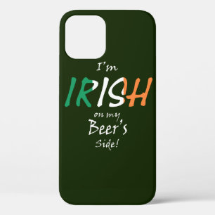 私のビール側はアイリッシュ wt アイルランドの国旗 iphcnt iPhone 12ケース