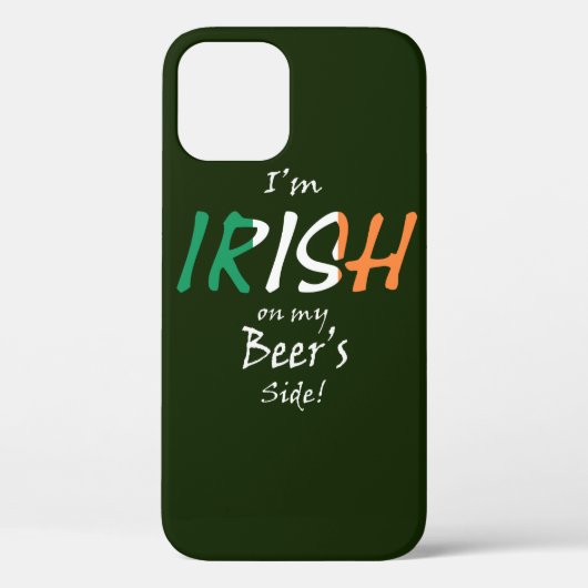 私のビール側はアイリッシュ wt アイルランドの国旗 iphcnt Case-Mate iPhoneケース (裏面)