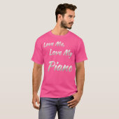 私のピアノを愛して Tシャツ (正面フル)