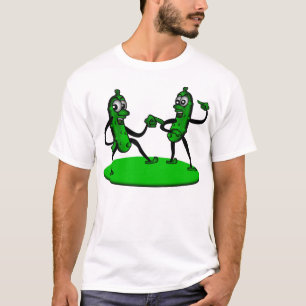 私のピクルスをくすぐって下さい Tシャツ