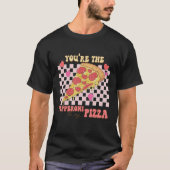 私のピザに欠かせないペペロニ バレンタインデー Tシャツ (正面)
