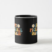 私のピックボールのママ時代で マグカップ (中央)