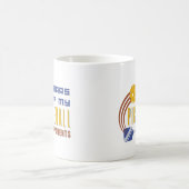 私のピックボールの対戦相手の涙スポーツプレーヤー コーヒーマグカップ (中央)