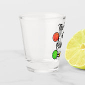 私のピックボールの対戦相手の涙素晴らし ショットグラス (左)