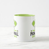 私のピックボールの対戦相手の涙 マグカップ (中央)