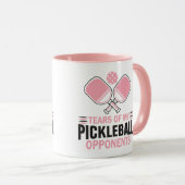 私のピックボールの対戦相手の涙 マグカップ (正面右)