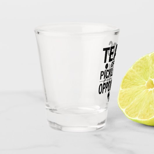私のピックボールの涙おもしろいのミニマルボール ショットグラス (左)