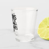私のピックボールの涙おもしろいのミニマルボール ショットグラス (右)