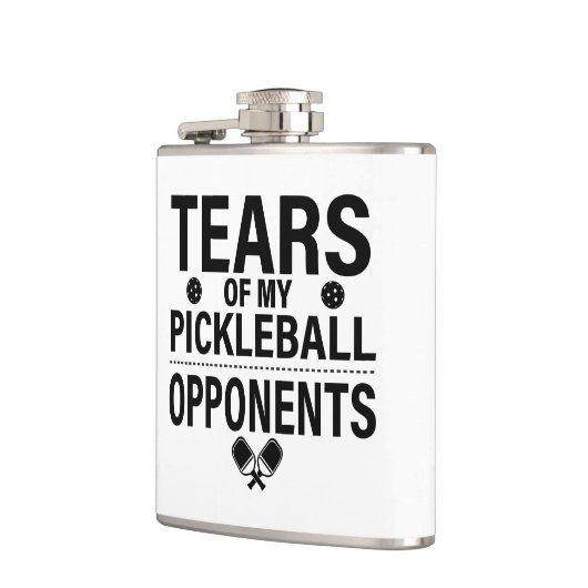 私のピックボールの涙おもしろいのミニマルボール フラスク (左)