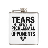 私のピックボールの涙おもしろいのミニマルボール フラスク (正面)