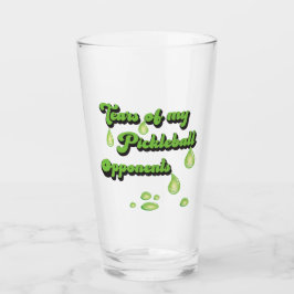 私のピックボールの涙の対戦相手の涙おもしろい滴 タンブラーグラス