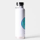 私のピックボールの涙の対戦相手ピックボールブルー ウォーターボトル (右面)