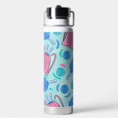 私のピックボールの涙の対戦相手ピックボールブルー ウォーターボトル (背面)