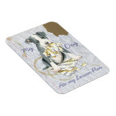 私のピットブル私の食べレッスンプラン マグネット (右側)