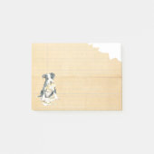 私のピット・ブル私の宿題を食べました ポストイット (正面)