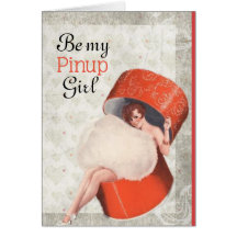 私のピンナップの女の子のヴィンテージロマンチックなカップルの愛