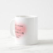 私のピースがあなた コーヒーマグカップ (正面左)