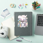 私のピープイースターバニークールとチリン シール (iPadカバー)