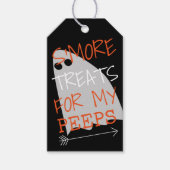 私のピープスのためのハロウィーンの他のトリート ギフトタグ (正面)