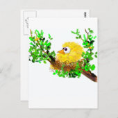 私のピープスを愛する ポストカード (正面/裏面)