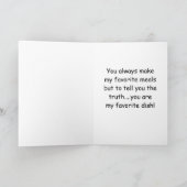 私のファブ調理師のクリスマス シーズンカード (内部)