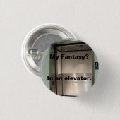 私のファンタジー-エレベーター 缶バッジ (正面&裏面)