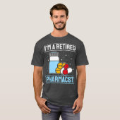 私のファ退職したーナシストの薬学 Tシャツ (正面フル)