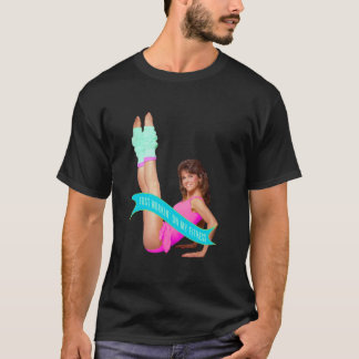 私のフィットネスJane Fondaで働く Tシャツ