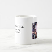 私のフィンチとの睡眠… コーヒーマグカップ (中央)