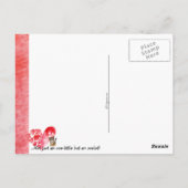 私のフィーリングは深いオセロプンカード ポストカード (裏面)