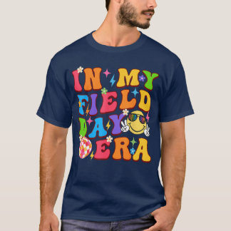 私のフィールドデイ時代 学校の遠足 先生用 Tシャツ